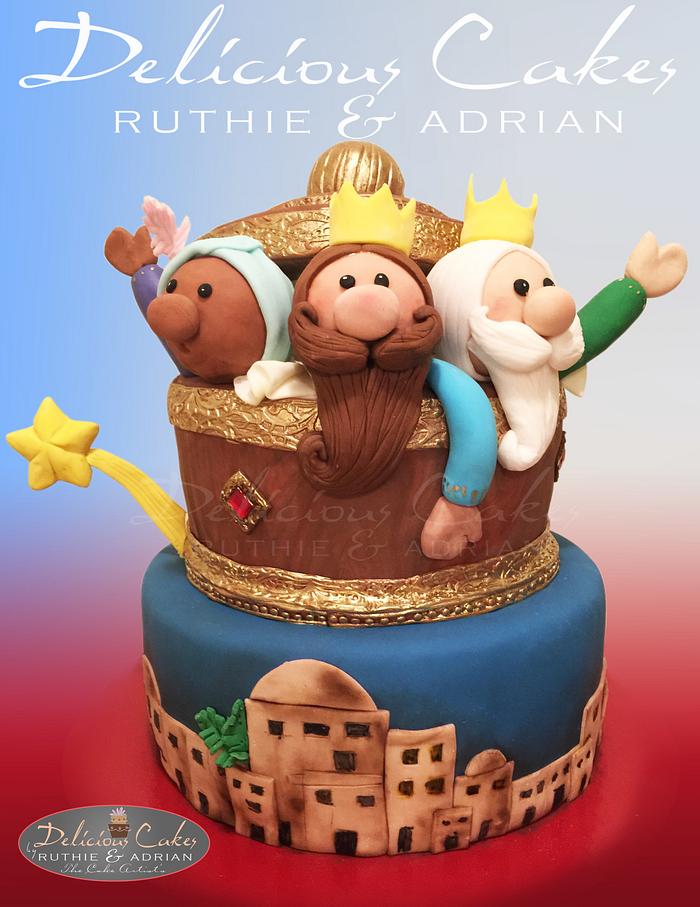 Three Kings Day Celebration Cake!!