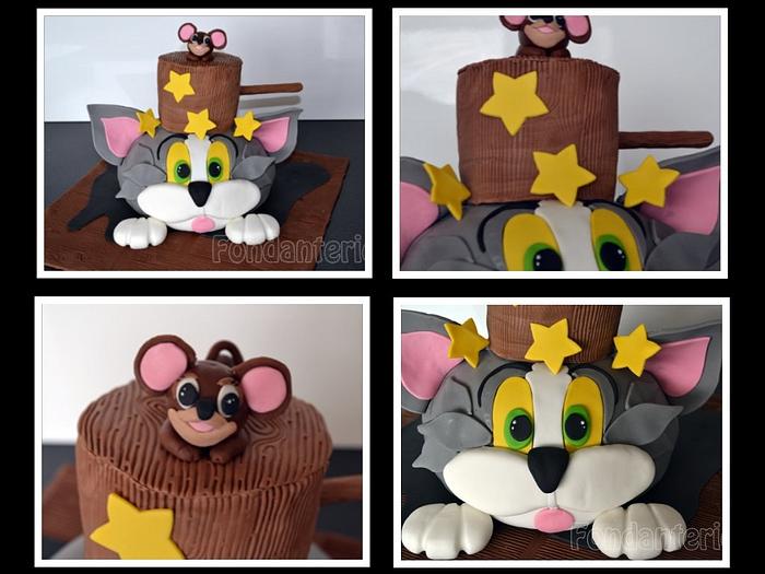 Tom and jerry cake