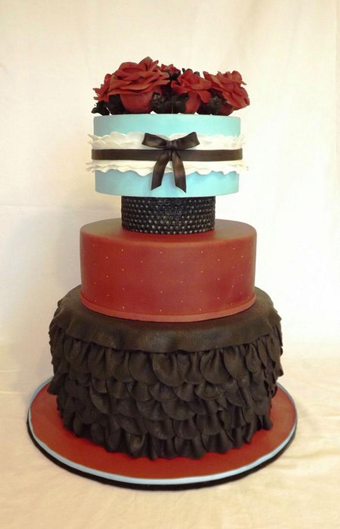 Gwen Stefani Inspired Cake