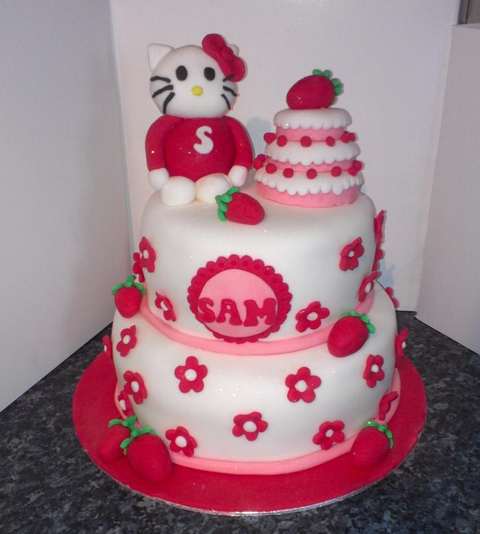 Sweet Cake Hello Kitty  cake