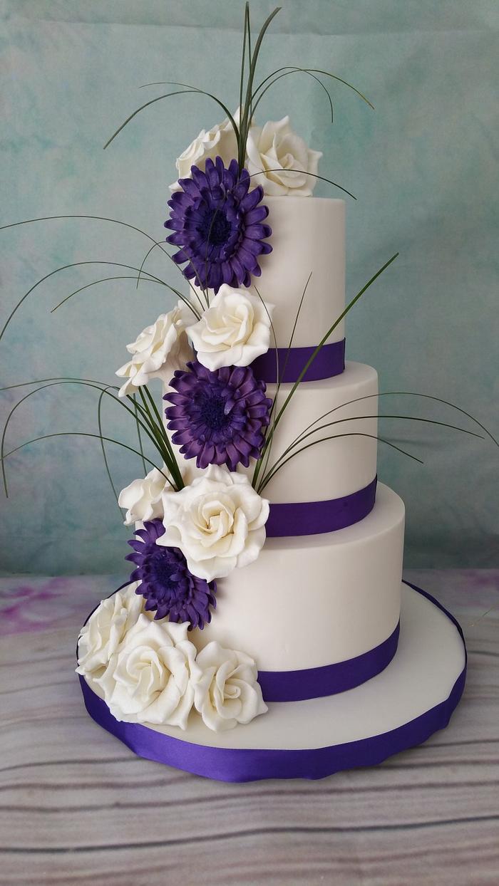 Weddingcake purple