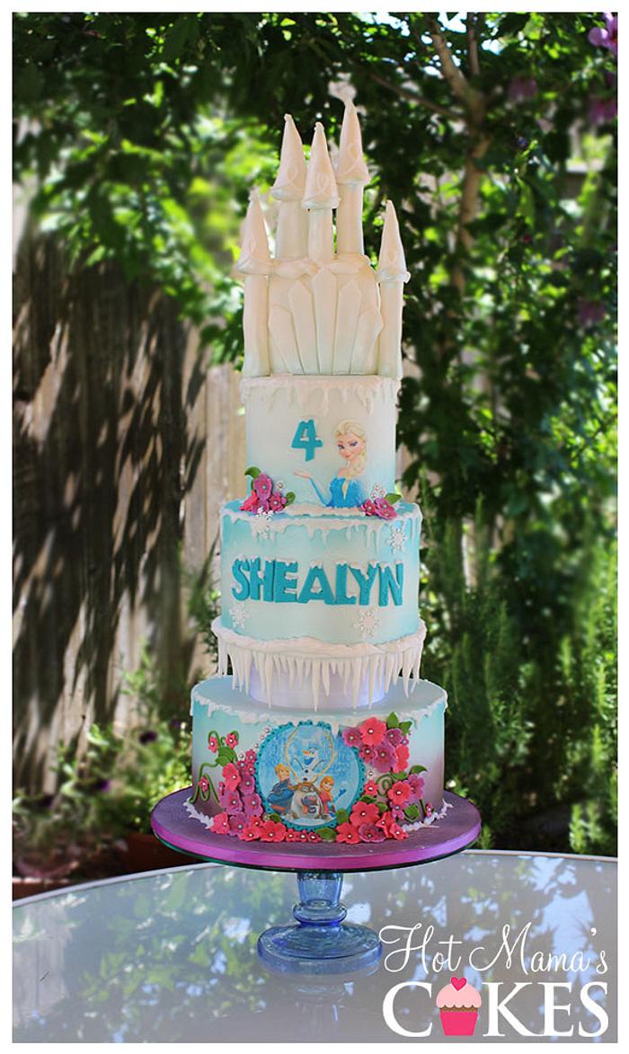Frozen cake for Shealyn!