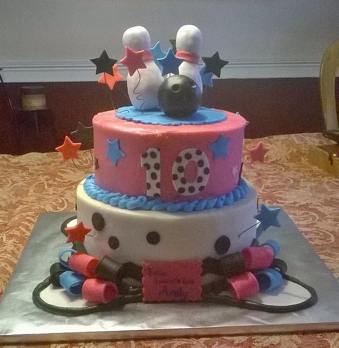 bowling cake