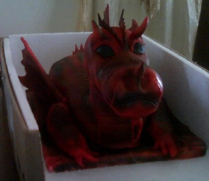Medieval Monster Cake