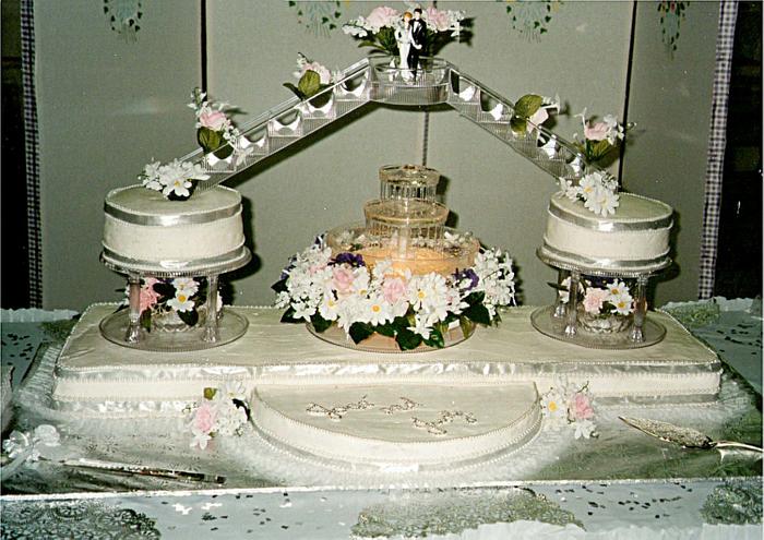  25th Wedding Anniversary Cake