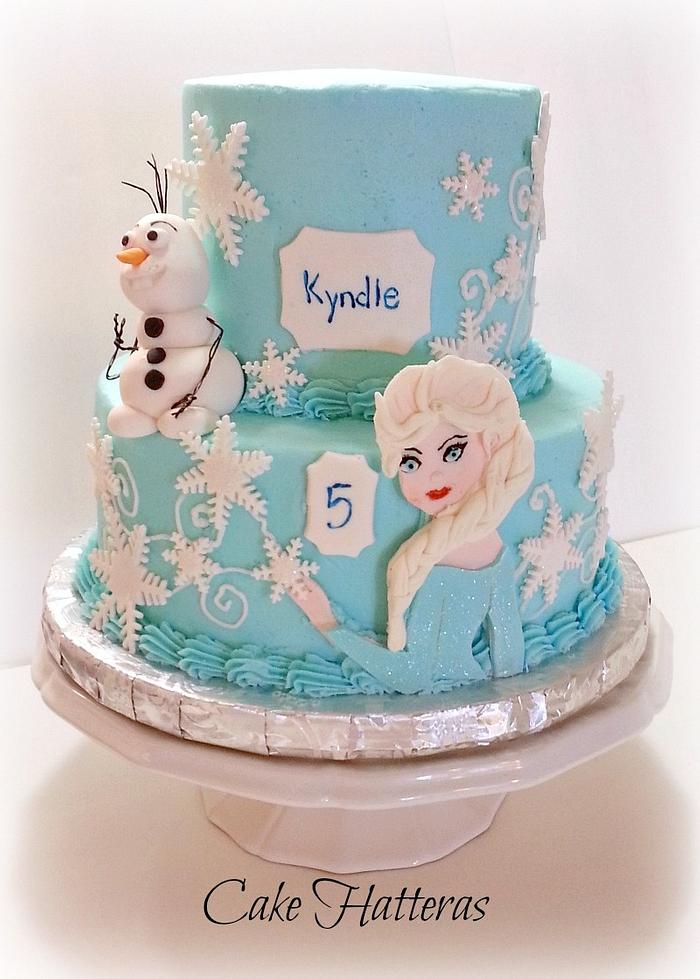 My 2nd "Frozen" Cake