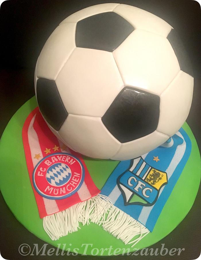 Soccer Birthday cake
