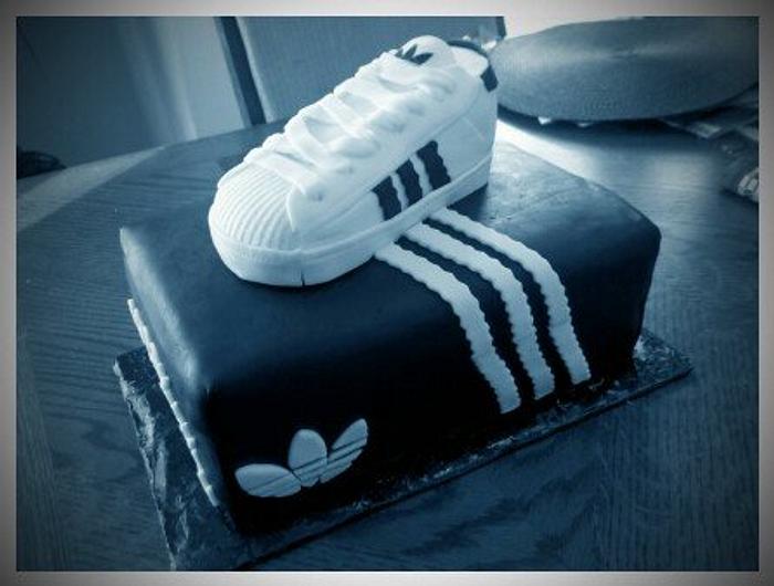 Adidas Shoe Cake