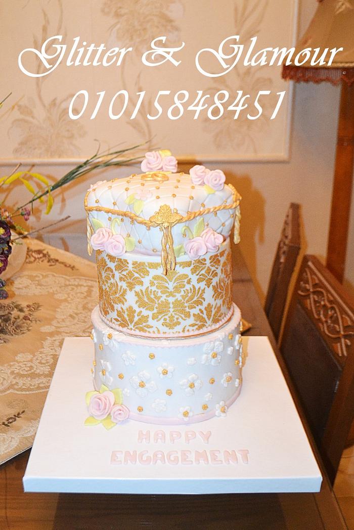 Engagement cake