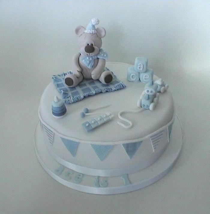 Bear and Toys Cake
