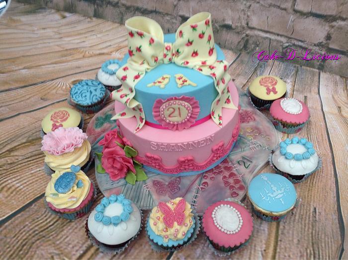 21st Vintage Cake & Cupcakes