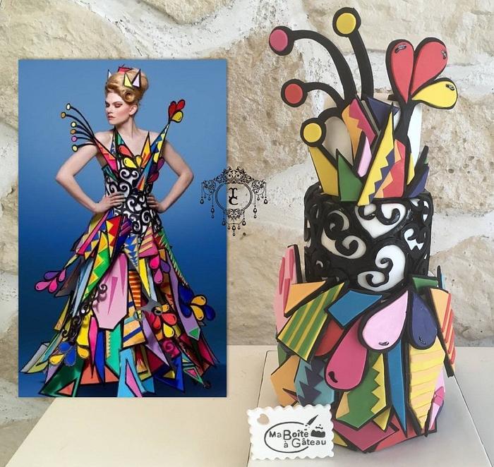 Couture Cakers International 2018 collaboration : Colors 