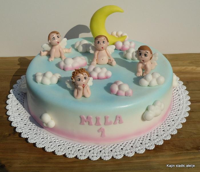 Sweet little angels cake