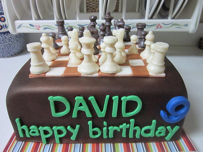 Chess Cake w/ chocolate pieces 