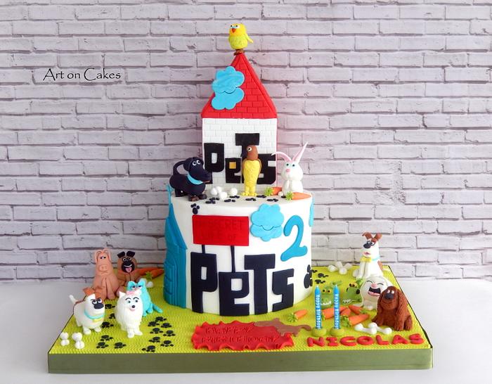 The Secret life of pets cake...