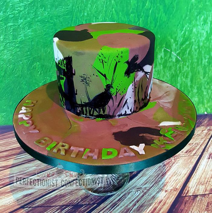 Ken - Camouflage Birthday Cake
