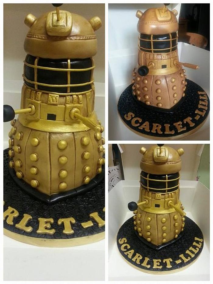 Dalek cake