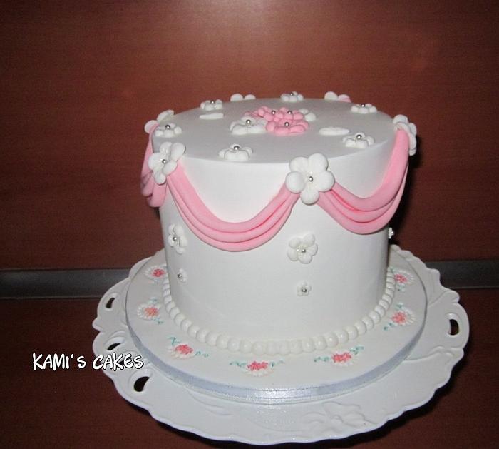 Cake for a lady’s birthday