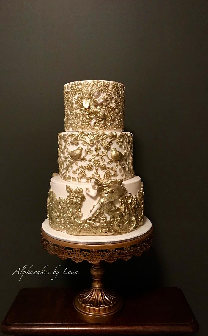 Fairy bas-relief cake ✨🧚‍♀️