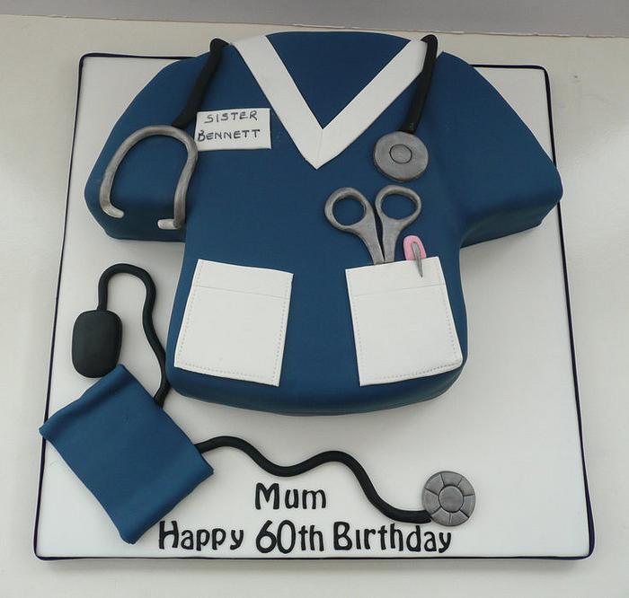 Nurse Uniform cake