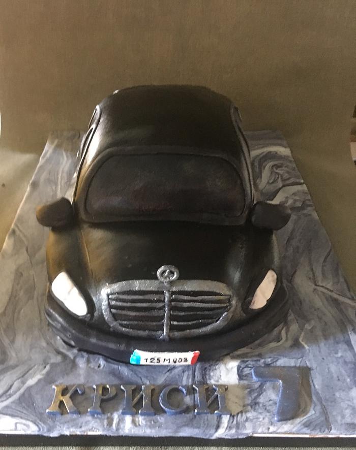 Mercedes 3D cake