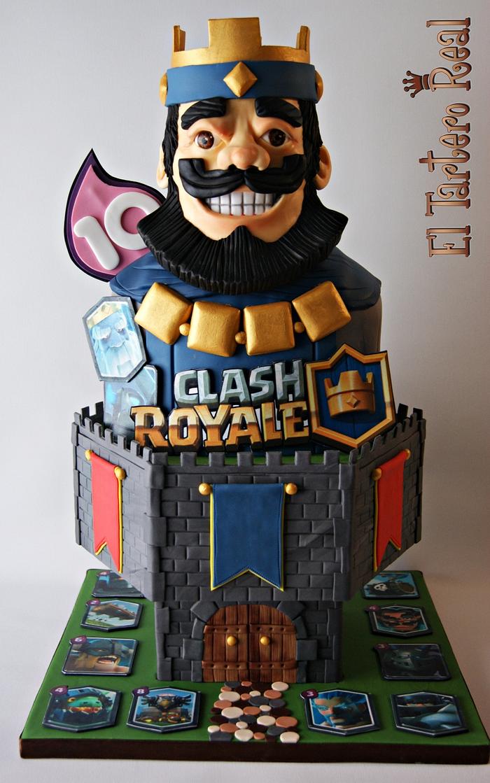 Clash Royale cake