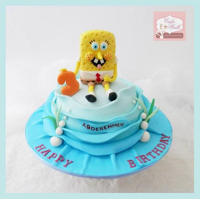 Spongebob Squarepants Theme Cake