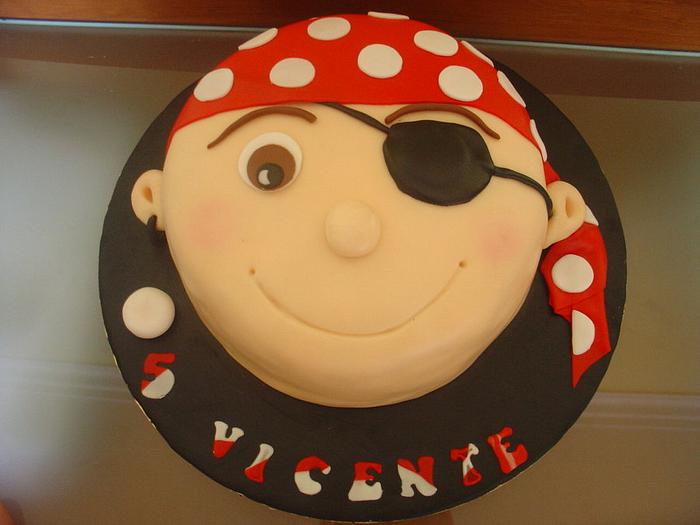 a pirate's cake