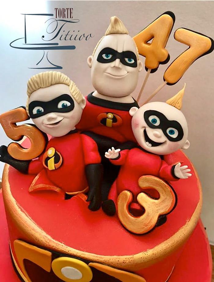 The incredibles ... father and children