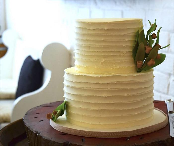 Aussie Bush Wedding Cake
