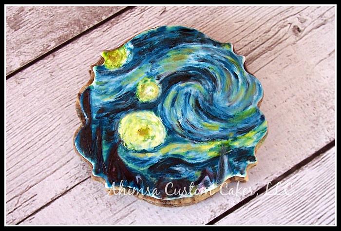Starry Night ~ cookie