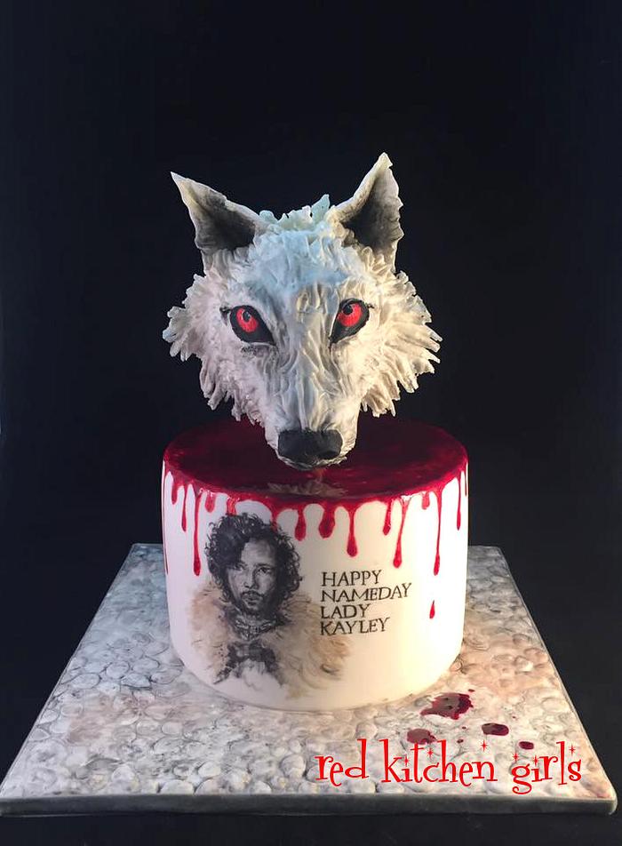 Thirty is Coming - Hand Painted Game  of Thrones Cake 
