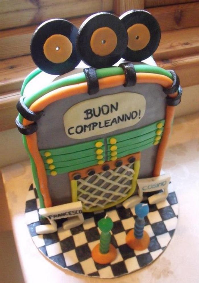 jukebox cake :)