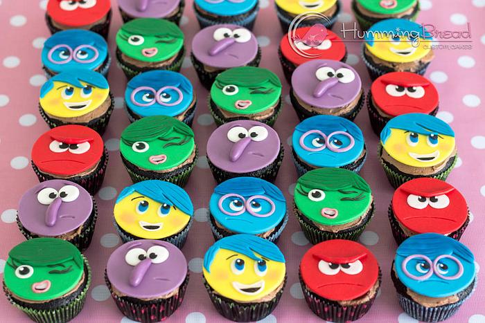 Inside Out Cupcakes