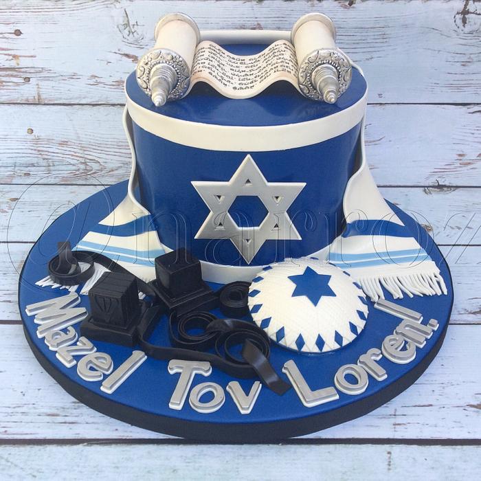 Bar mitzvah cake 