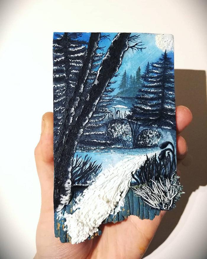 Icy Woods [Cookie Art]