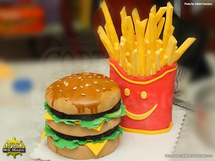 Burgers and Fries