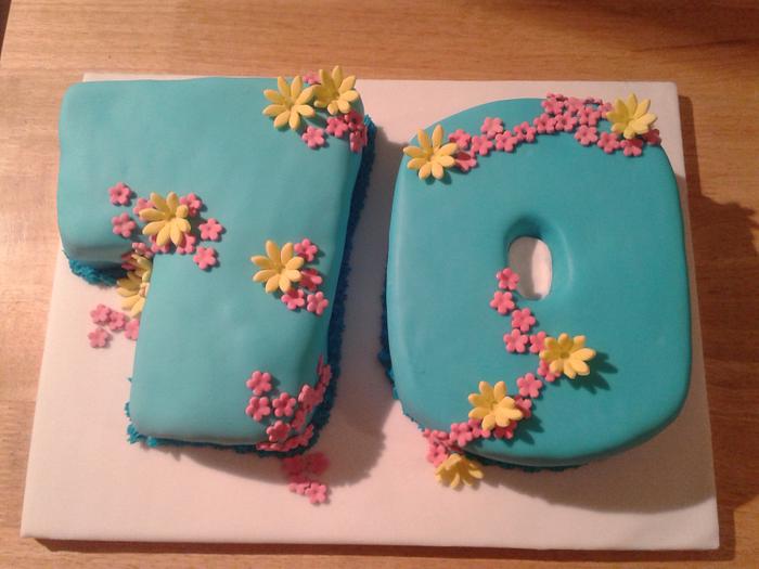 70 Birthday Cake