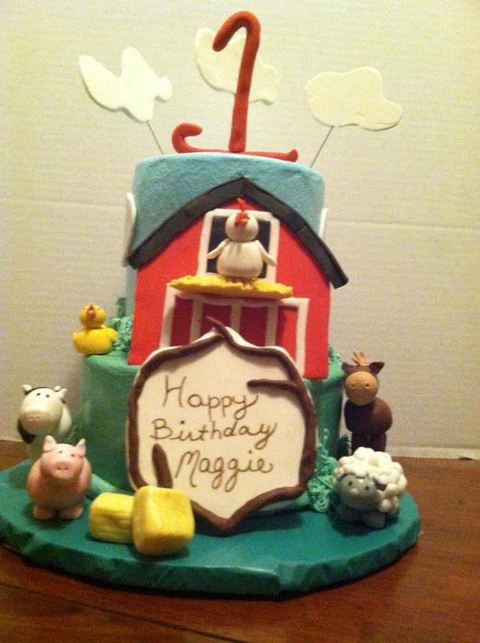 Maggie's Barn/Farm Cake