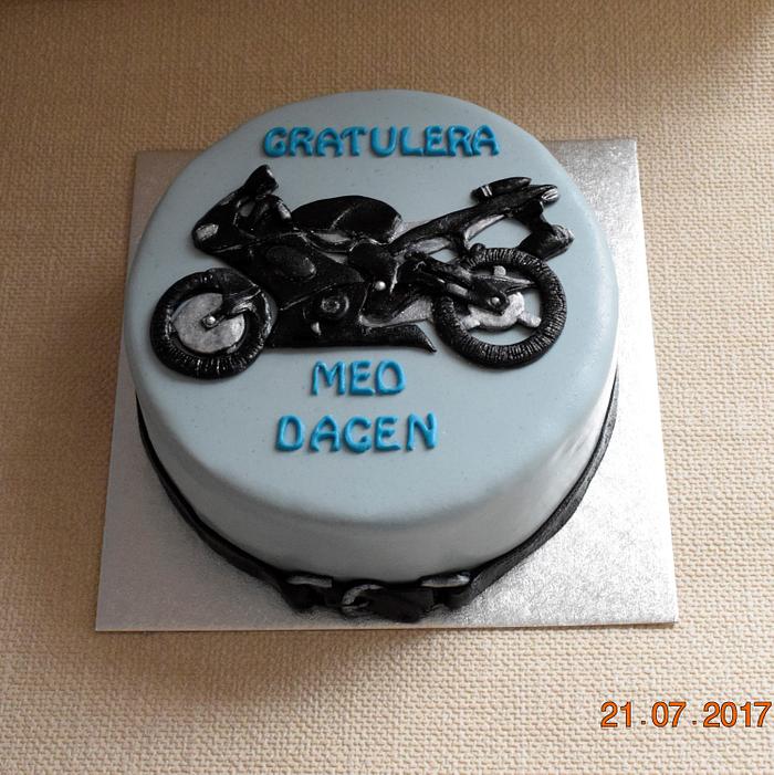 Cake for a biker
