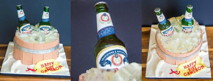 Cold Peroni Cake