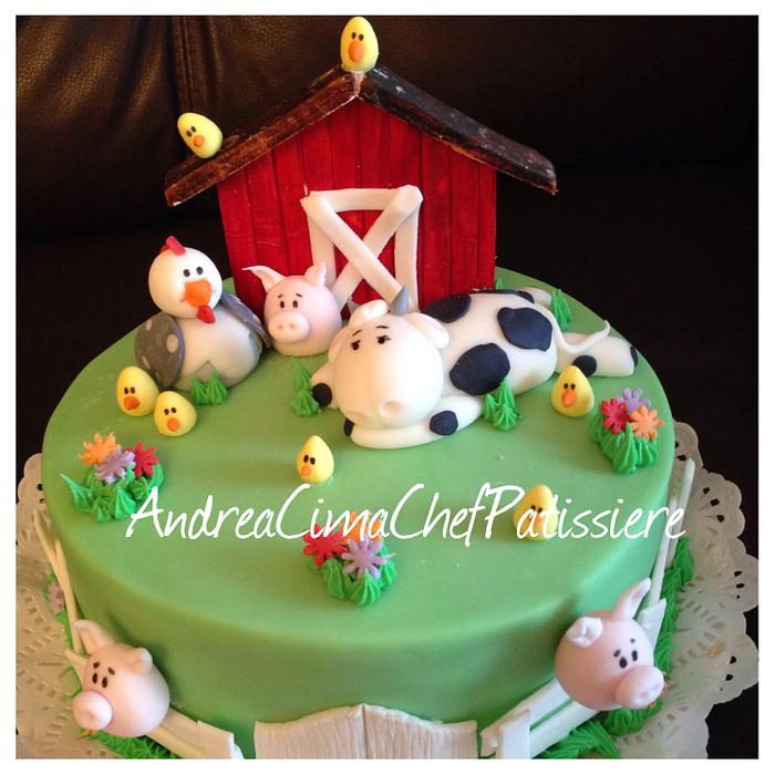 Little farm cake