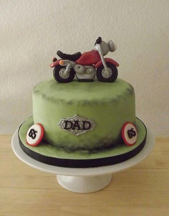 65th Birthday ~ Motorbike