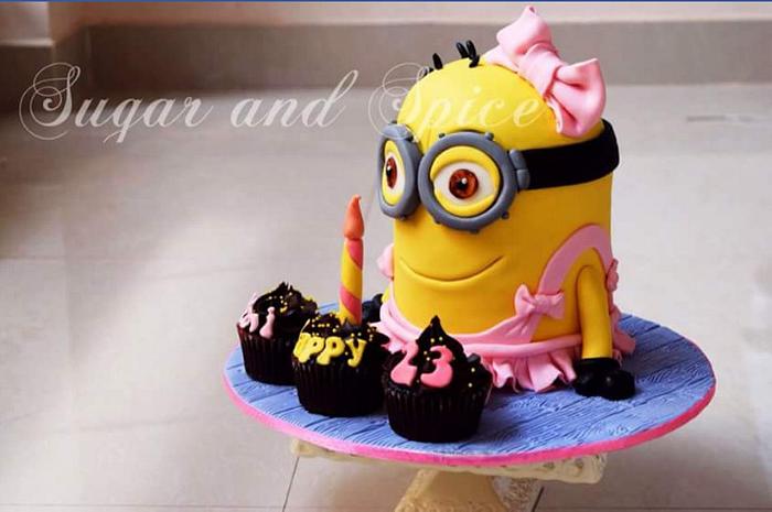 Minion cake