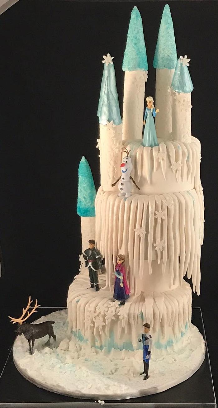 Frozen Theme cake