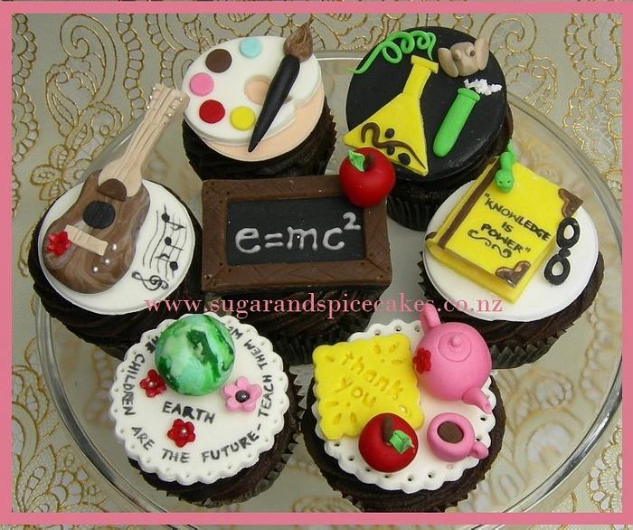 Teacher Appreciation Cupcakes