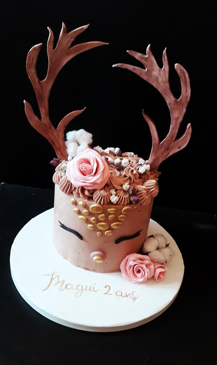 Reindeer cake