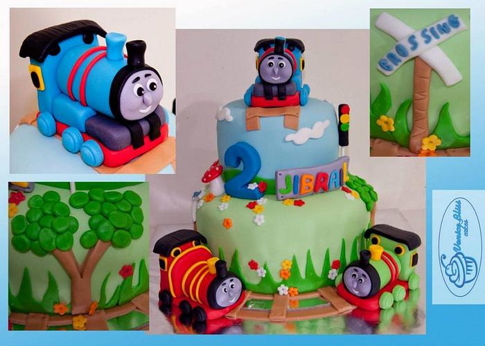 Thomas Train cake