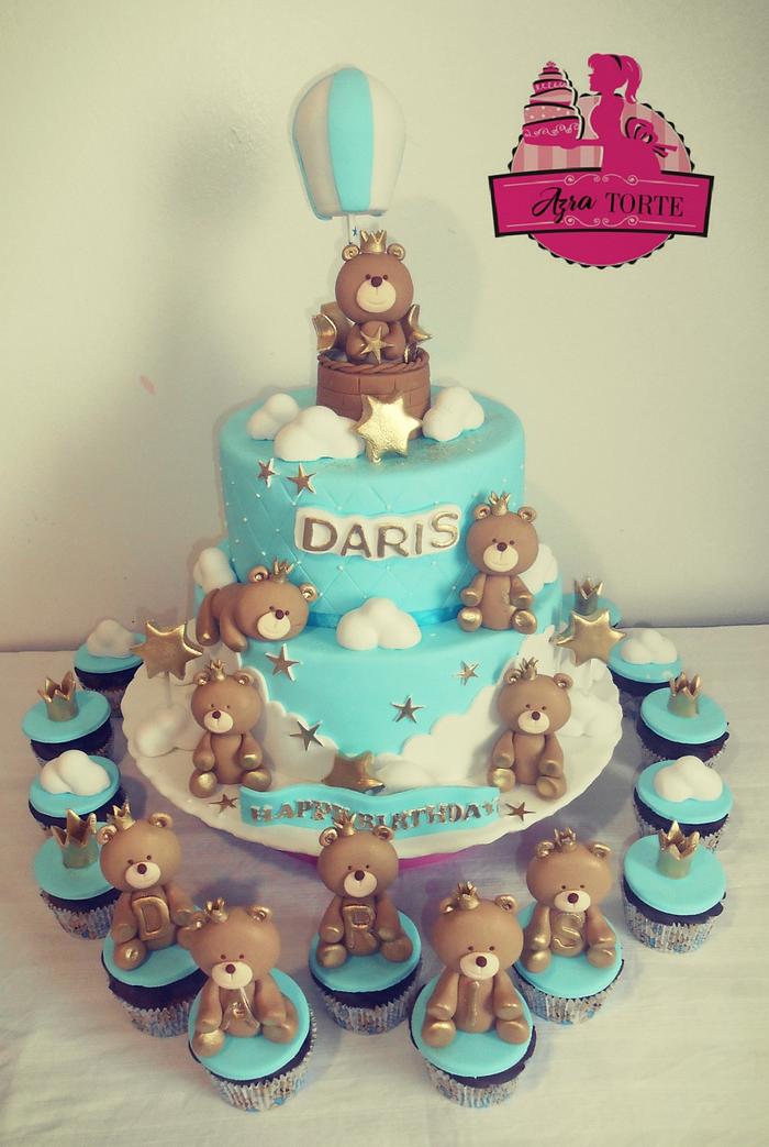 Baby bears cake