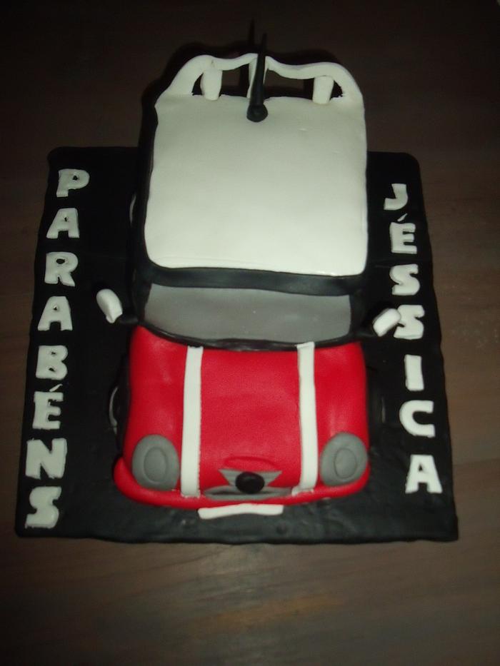 MINI COOPER CAKE